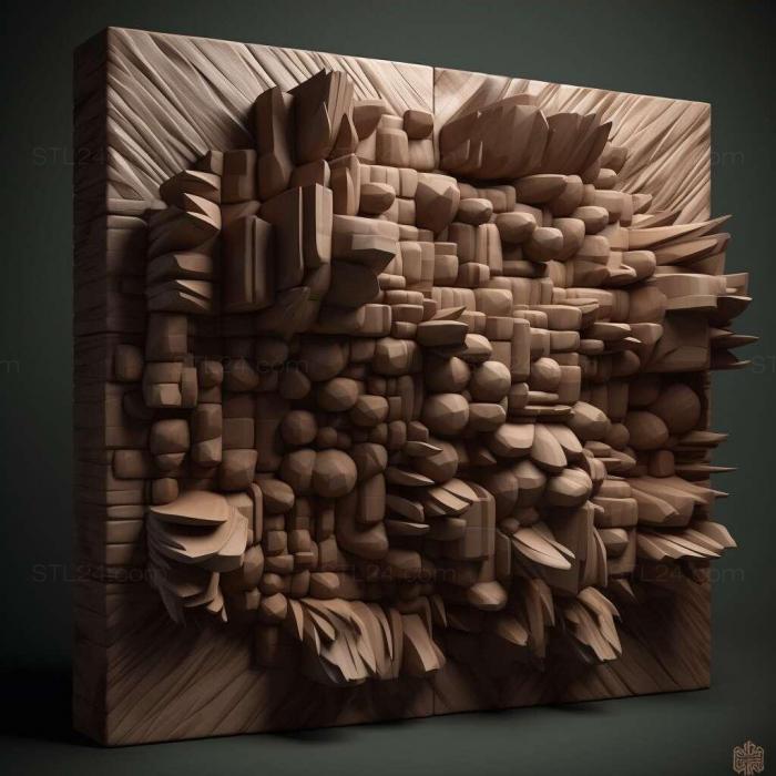 Patterns and decorations (Stacking 4, PATTERN_704) 3D models for cnc